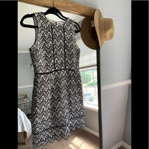 Boutique black and white M dress